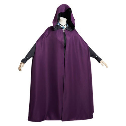 The Witcher Season 2 Yennefer Purple Mage Robe Costume Halloween Cosplay Dress