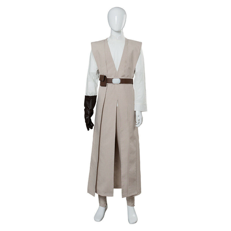 Star Wars 8 The Last Jedi Luke Skywalker Outfit Cosplay Costume Ver 2