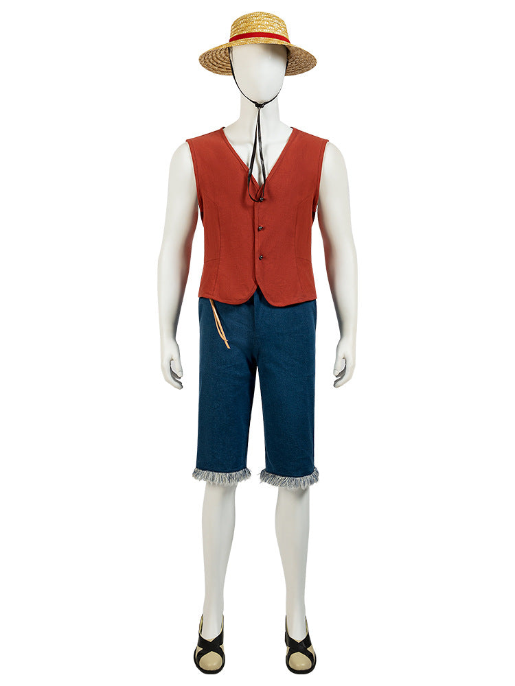 Movie One Piece Monkey D Luffy Cosplay Costumes