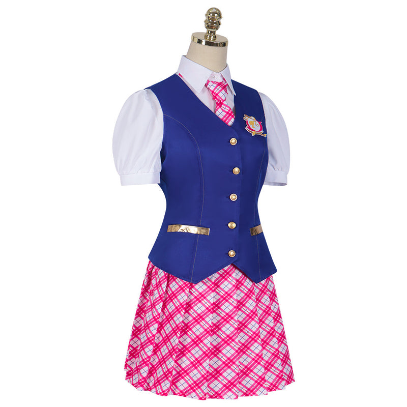 2023 Movie Princess Charm School Delancy Devin Uniform Outfits Cosplay Costume