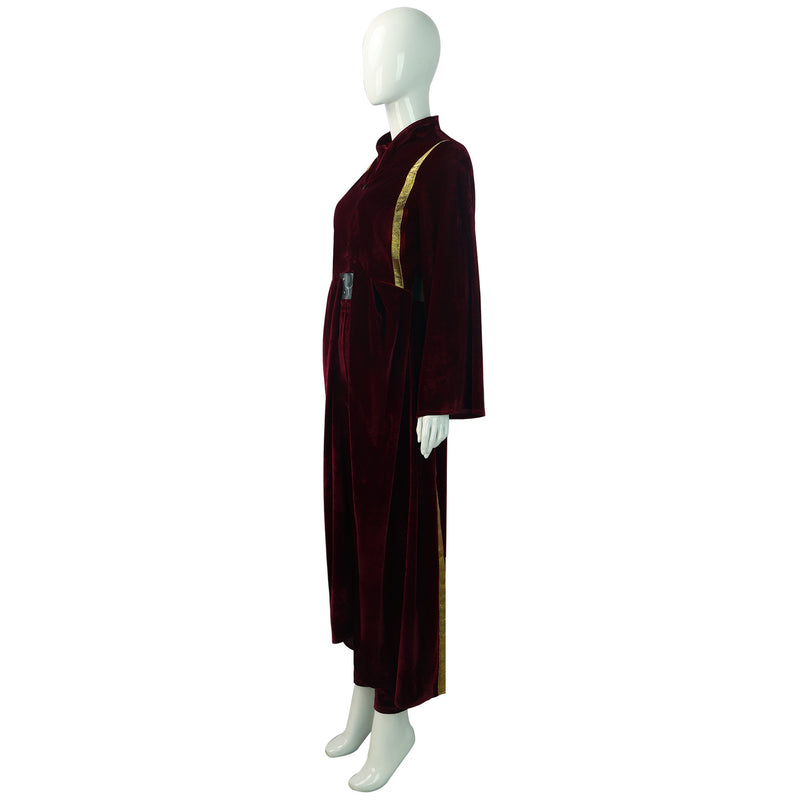 SW Padme Amidala Red Outfit Cosplay Costume