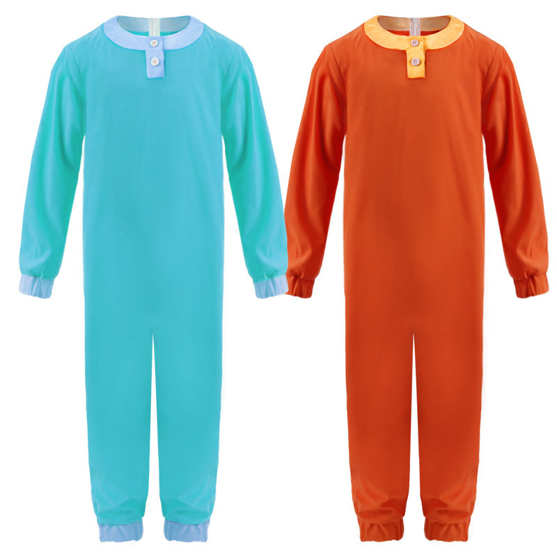 Kids Spy X Family Anya Forger Pyjamas Jumpsuit Cosplay Costume