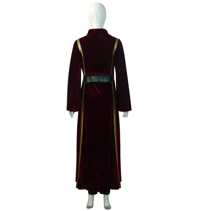 SW Padme Amidala Red Outfit Cosplay Costume