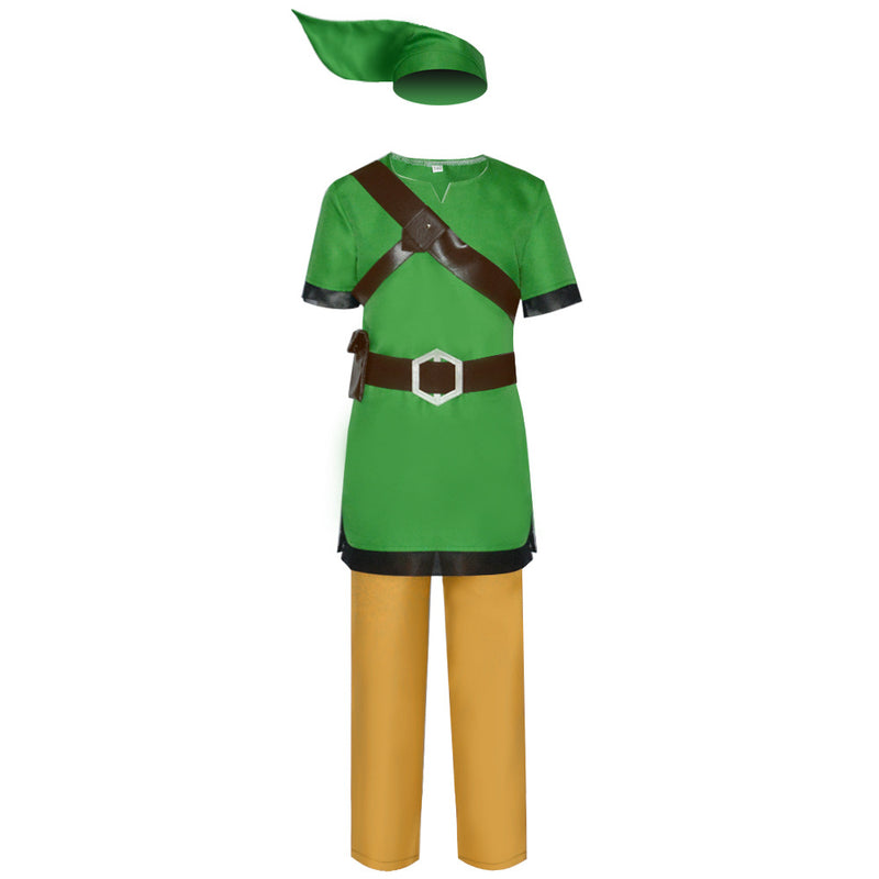 Skyward Sword Link Costume Legend of Zelda Family Costumes for Halloween Cosplay