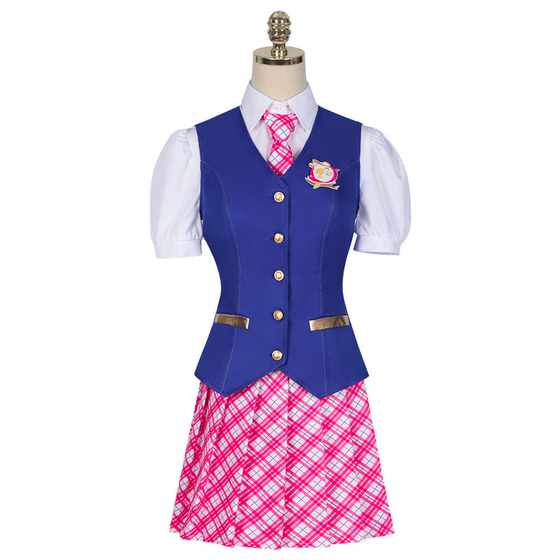 2023 Movie Princess Charm School Delancy Devin Uniform Outfits Cosplay Costume