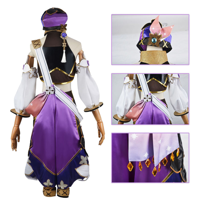 Genshin Impact Dori Cosplay Costume Outfits Halloween Carnival Suit