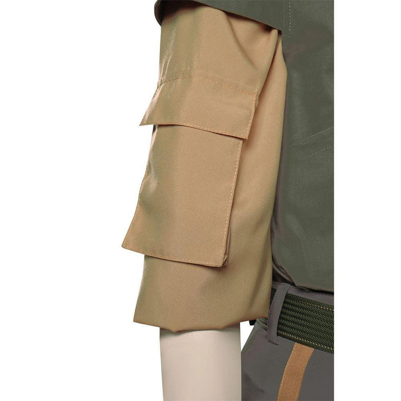 Star Wars 6 Organa Solo Princess Leia Outfit Cosplay Costume Halloween Carnival Party