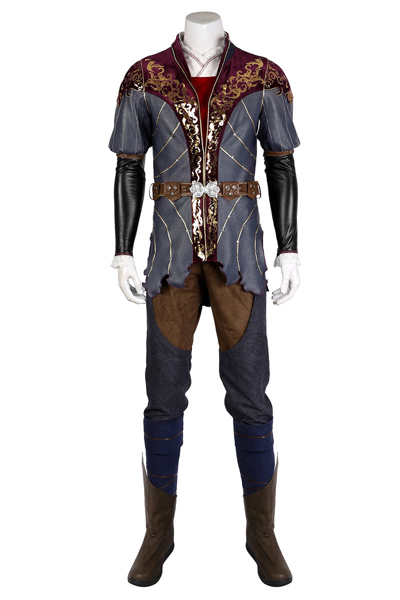 Baldur's Gate 3 Astarion Ancunin Outfit Cosplay Costumes