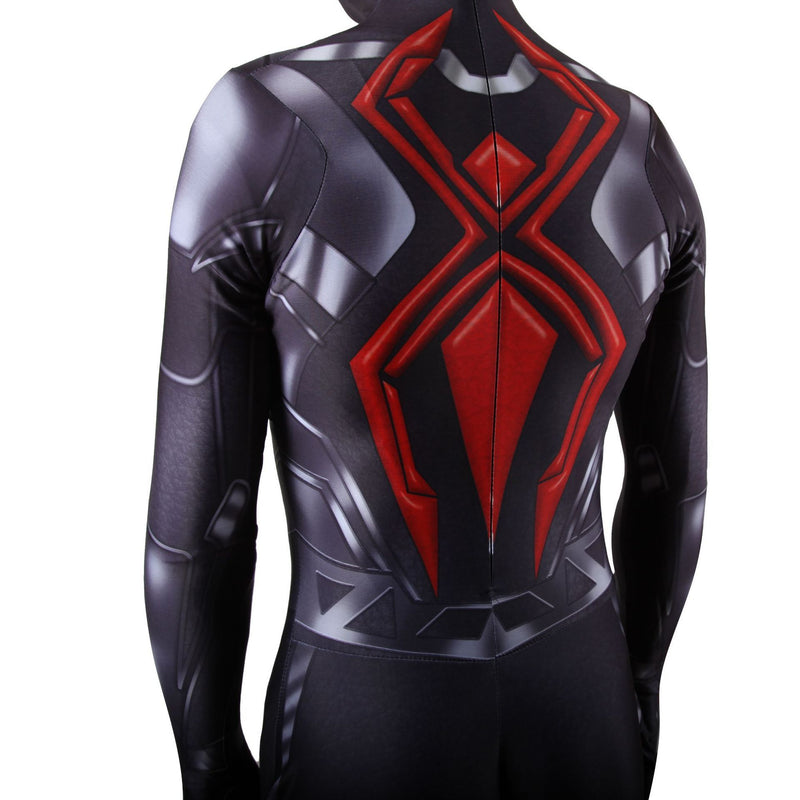 Spider Man Cosplay Spider-Man PS5 Miles Morales Dark Suit For Kid