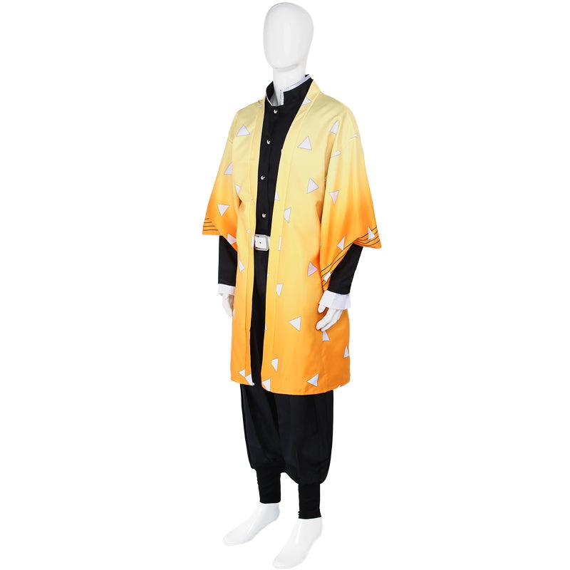 Agatsuma Zenitsu Uniform Outfit Cosplay Costume