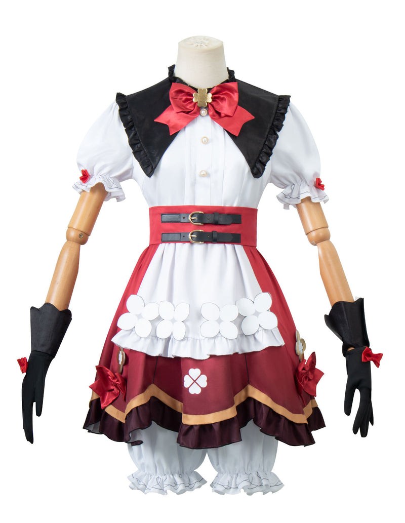 Klee Witch Dress Genshin Impact Klee Cosplay Costume Halloween Carnival Suit