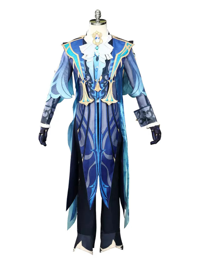 Genshin Impact Neuvillette Outfit Cosplay Costume