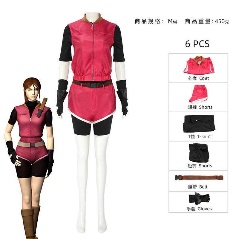 Claire Redfield Costume Resident Evil 4 Cosplay Outfit