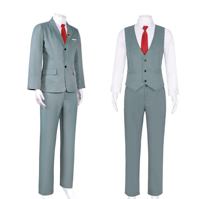 Forger Green Suit Cosplay Costume