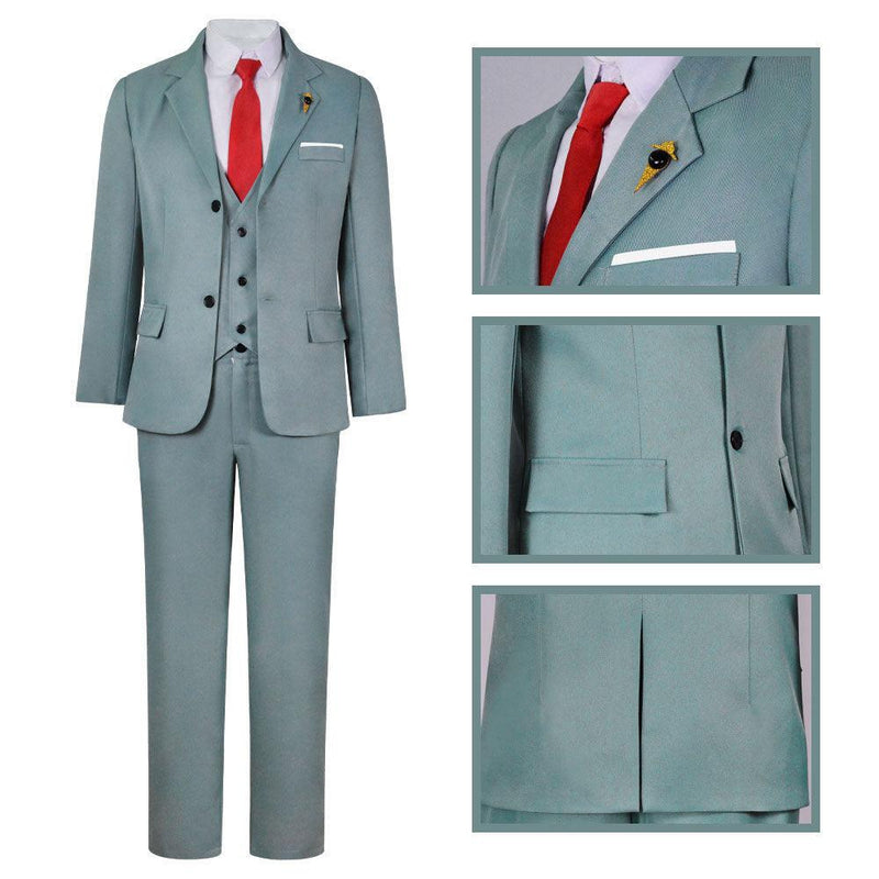 Forger Green Suit Cosplay Costume
