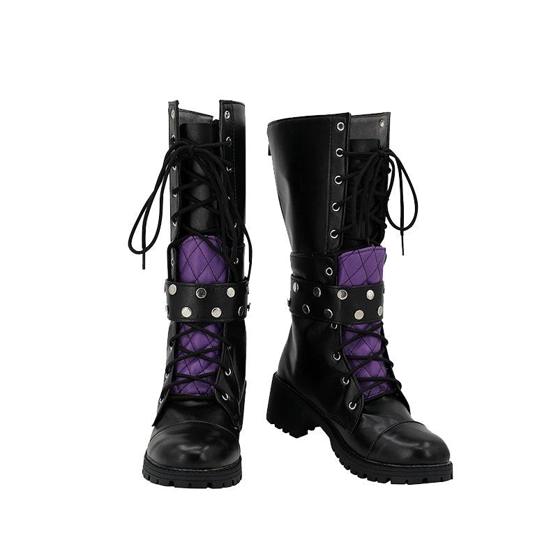 Apex Legends Wraith Purple Cosplay Boots