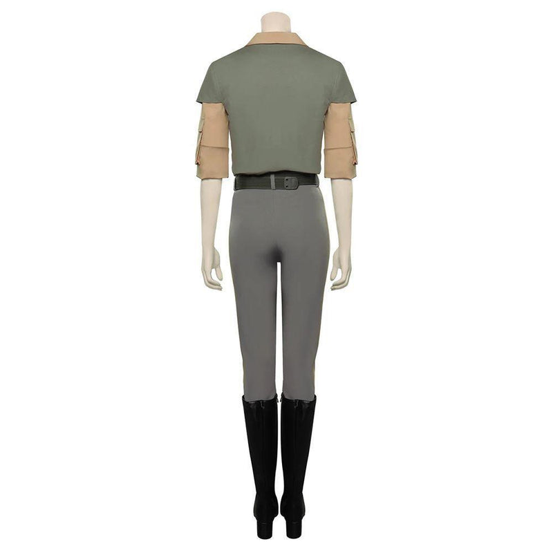 Star Wars 6 Organa Solo Princess Leia Outfit Cosplay Costume Halloween Carnival Party