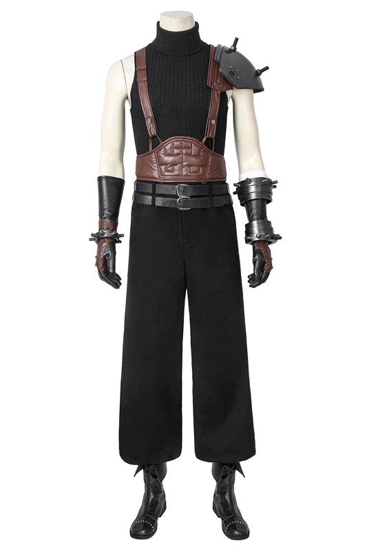 Final Fantasy FF7 Cloud Strife Outfit Cosplay Costume