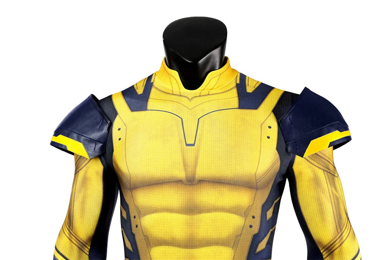 Wolverine Jumpsuit Deadpool 3 Halloween Cosplay Costume
