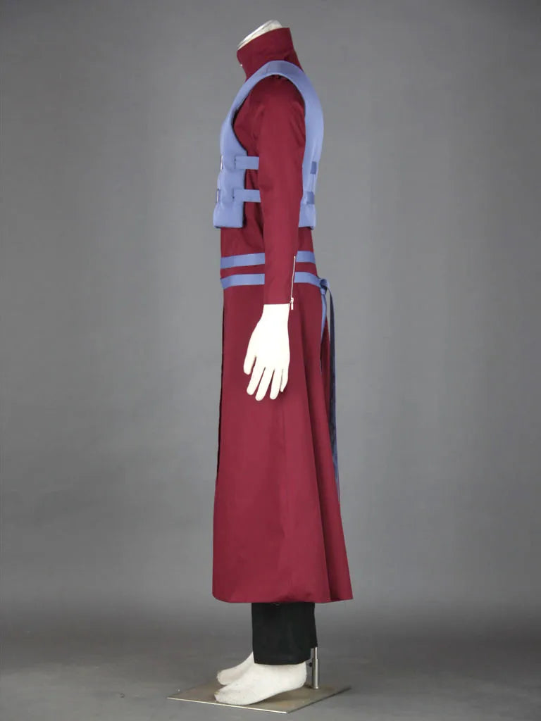 Naruto Gaara 7th Red Uniform Outfit Cosplay Costume