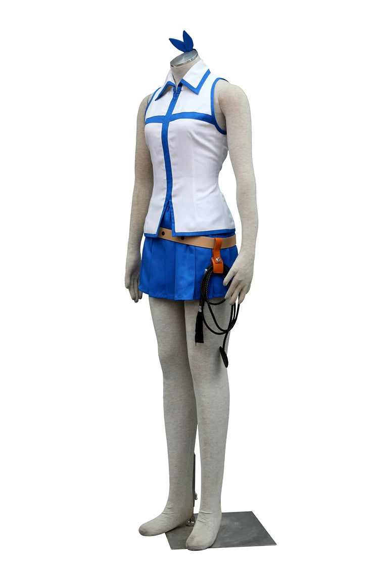 Fairy Tail Lucy Heartfillia Dress Outfit Cosplay Costume