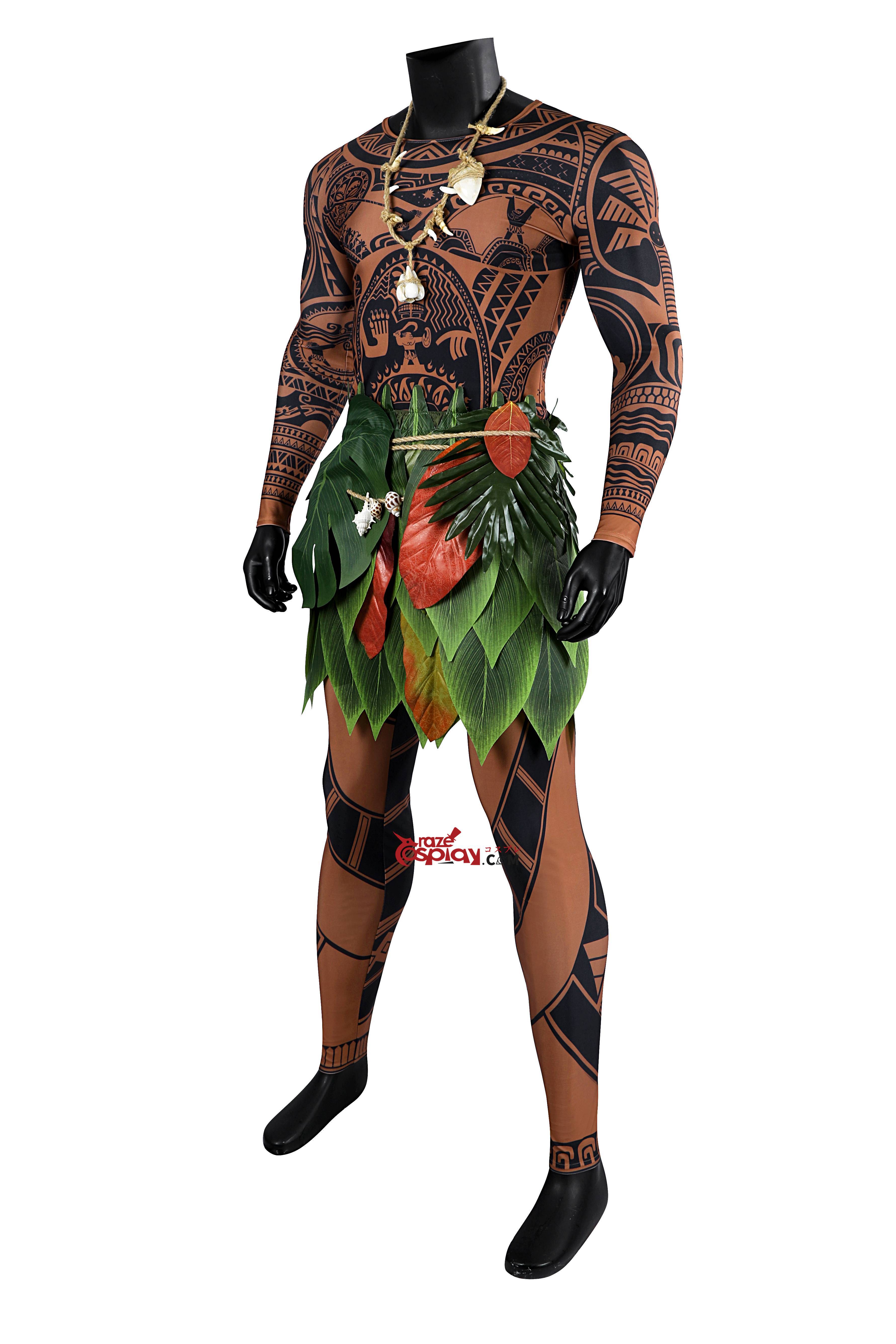 Moana 2 Māui Cosplay Costume