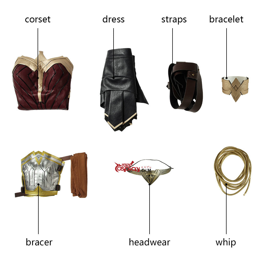 Diana Prince Outfit Cosplay Costume