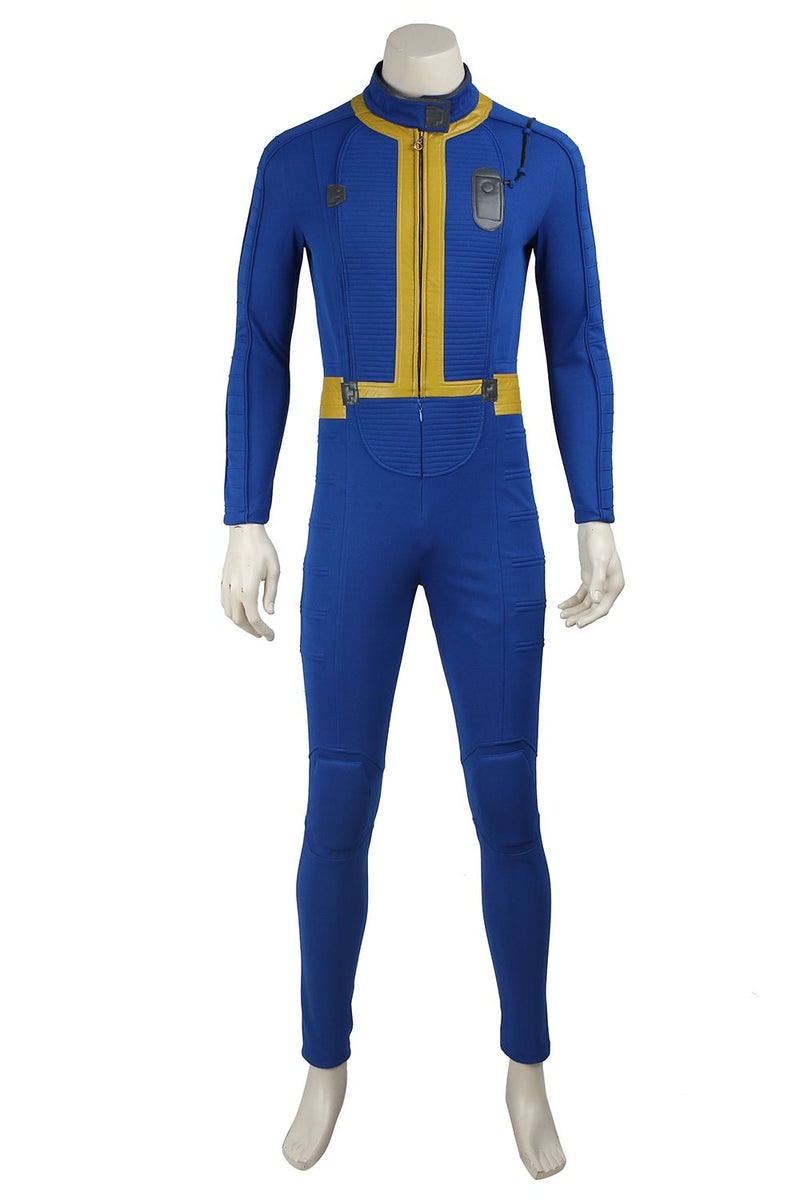 Fallout 4 Vault 111 Light Blue Uniform Outfit Cosplay Costume