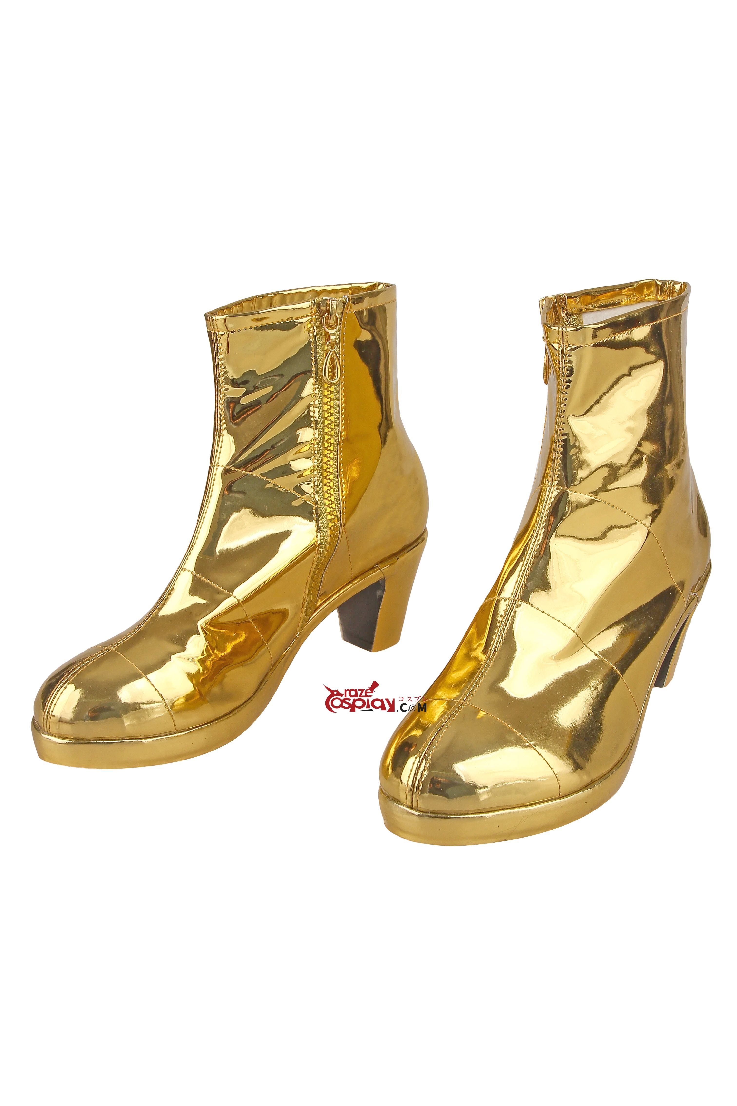 Diana Prince Golden Outfit Cosplay Costume