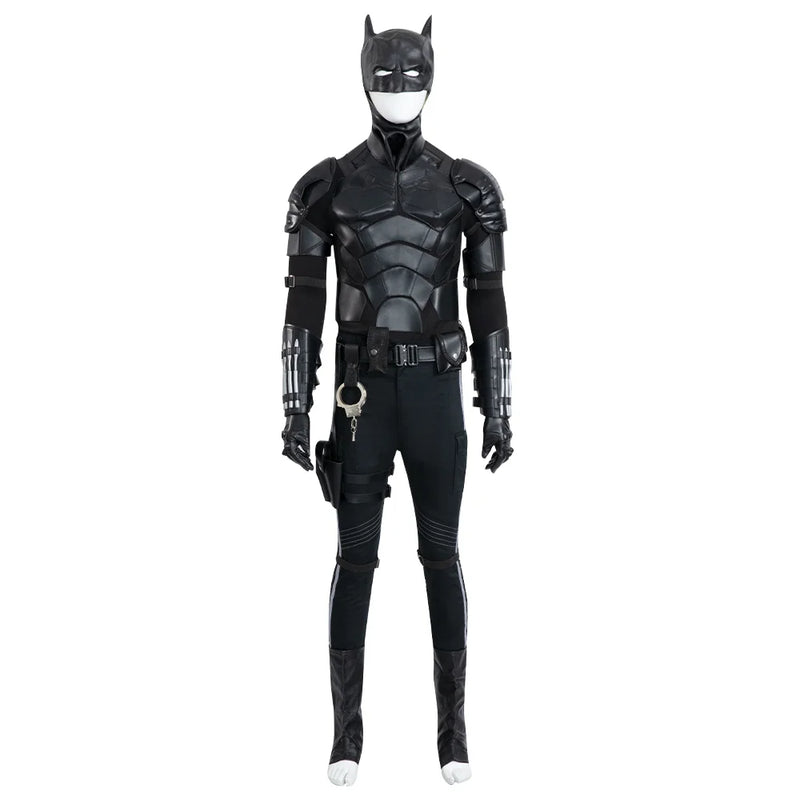 Bruce Wayne Cosplay Costume Movie The Batman Outfit
