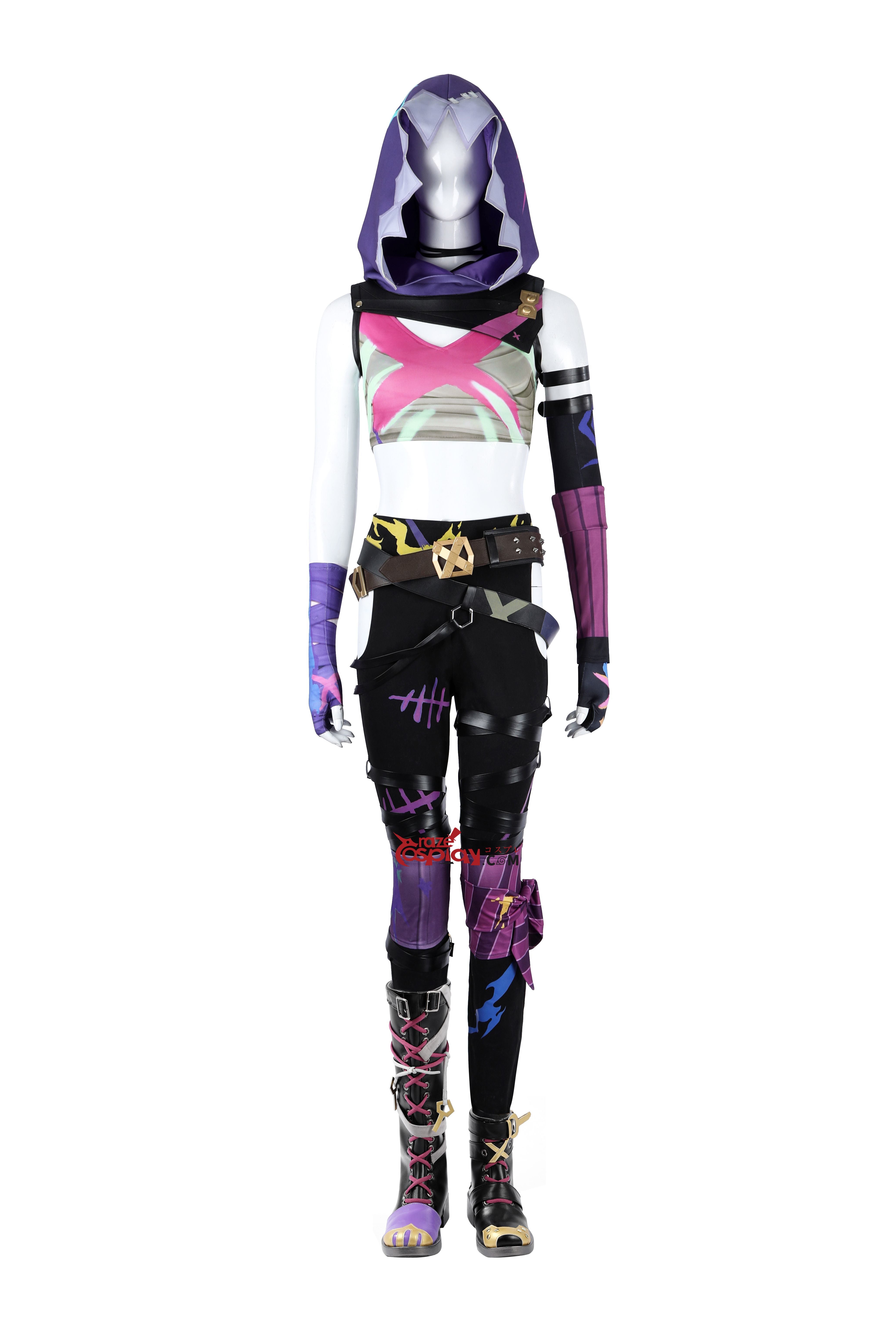 LOL Arcane Jinx Cosplay Costume