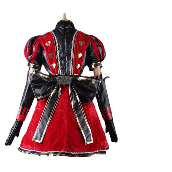 Alice Madness Returns Alice The Royal Poker Outfit Halloween Cosplay Costume
