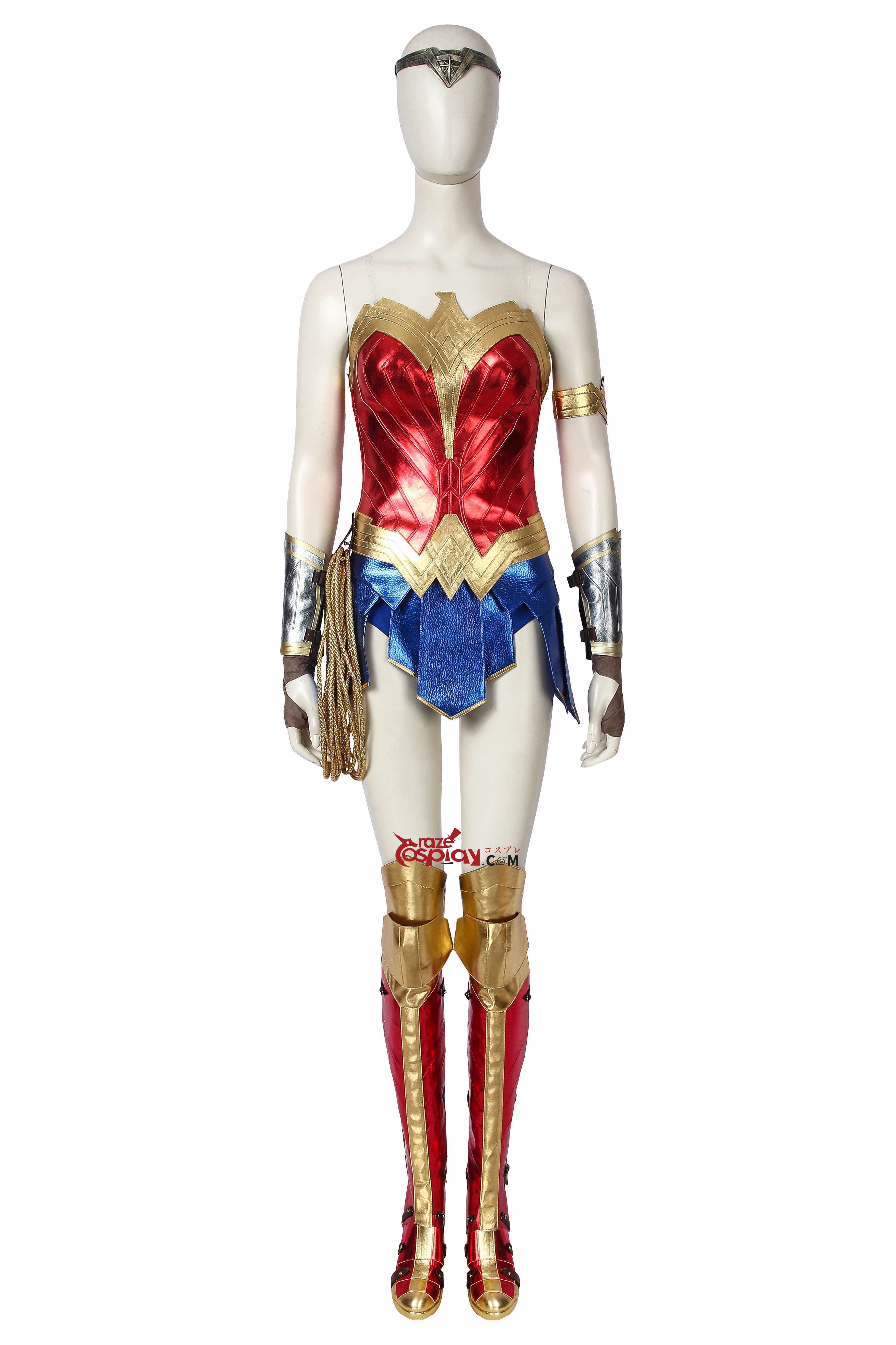 Diana Prince Red Dress Cosplay Costume