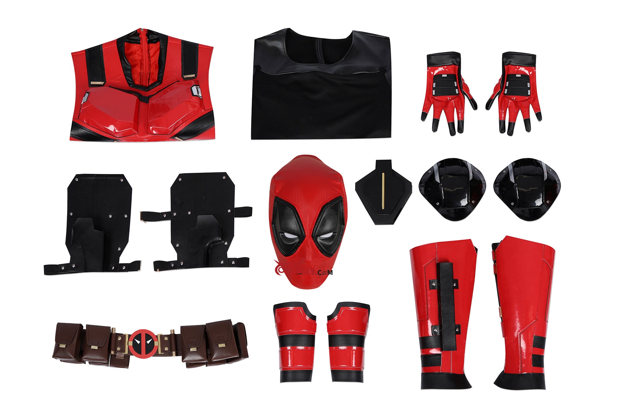 Wade Wilson Red Outfit Cosplay Costume