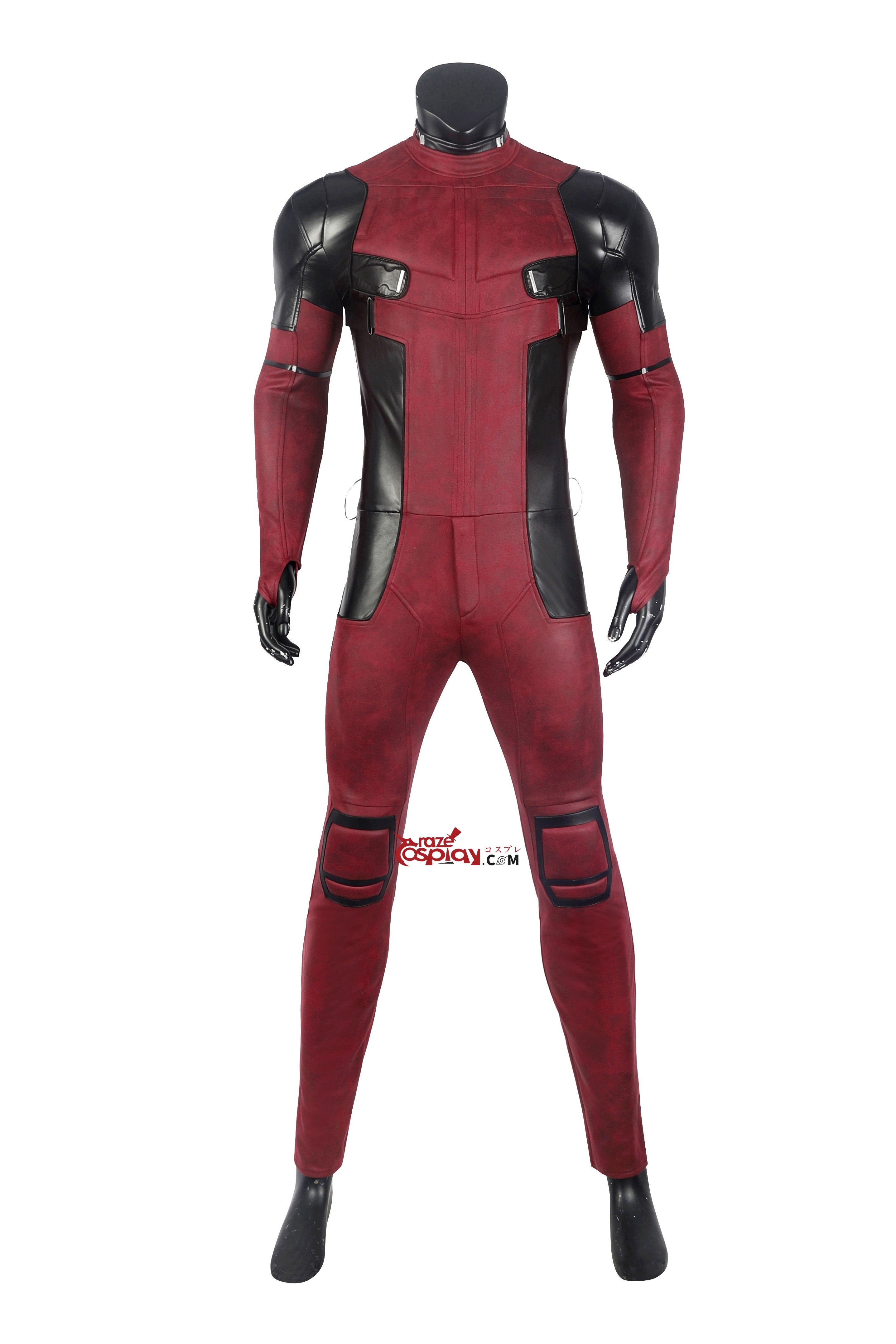 Wade Wilson Suede Outfit Cosplay Costume