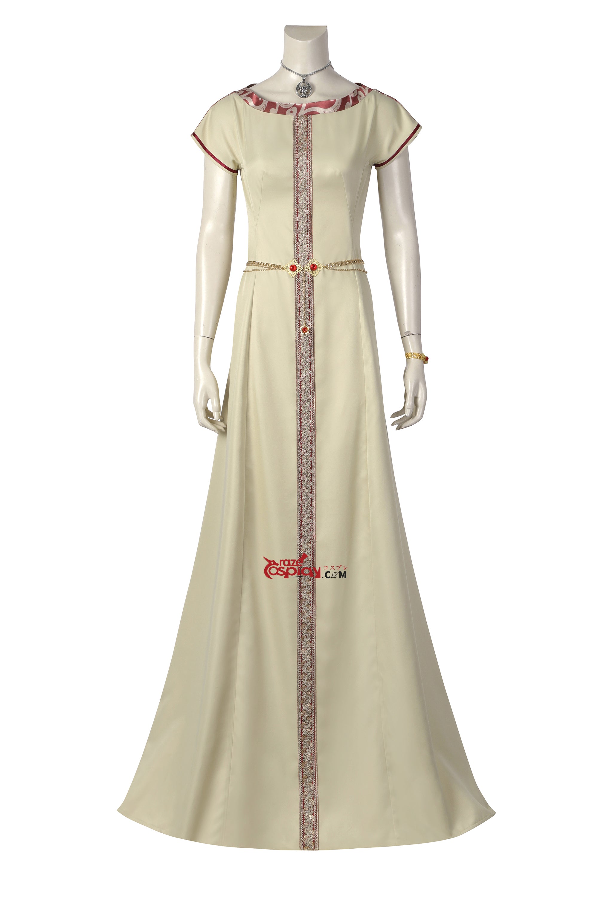 Princess Rhaenyra Targaryen Yellow Dress Cosplay Costume