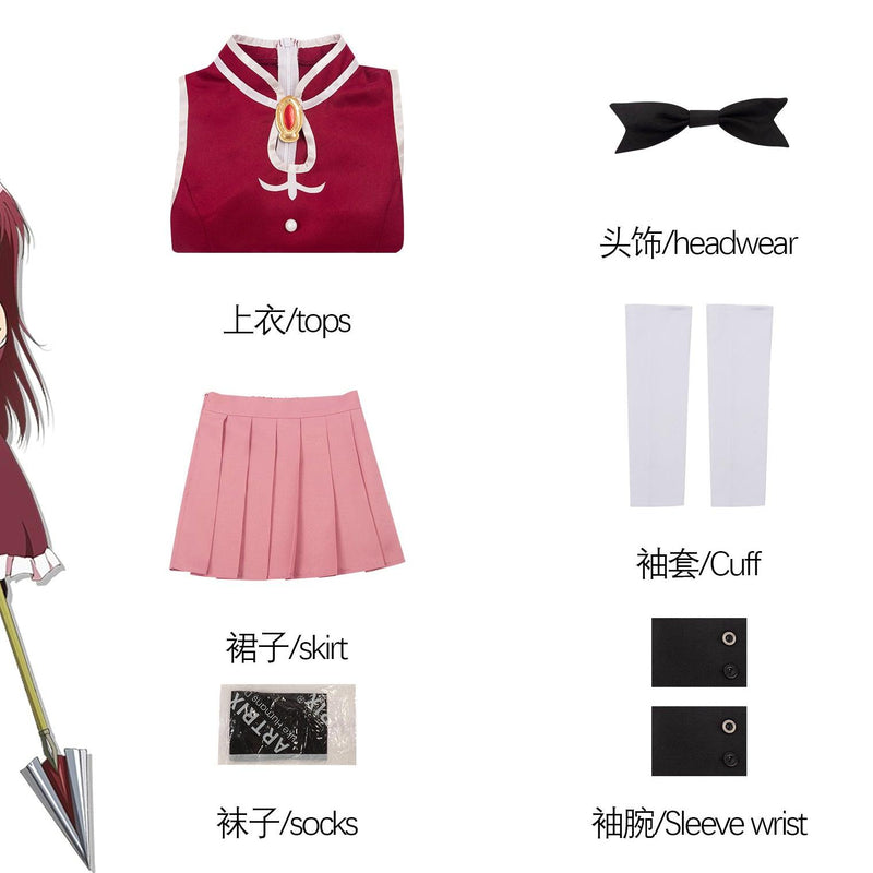 Puella Magi Madoka Magica Sakura Kyouko Outfit Cosplay Costume