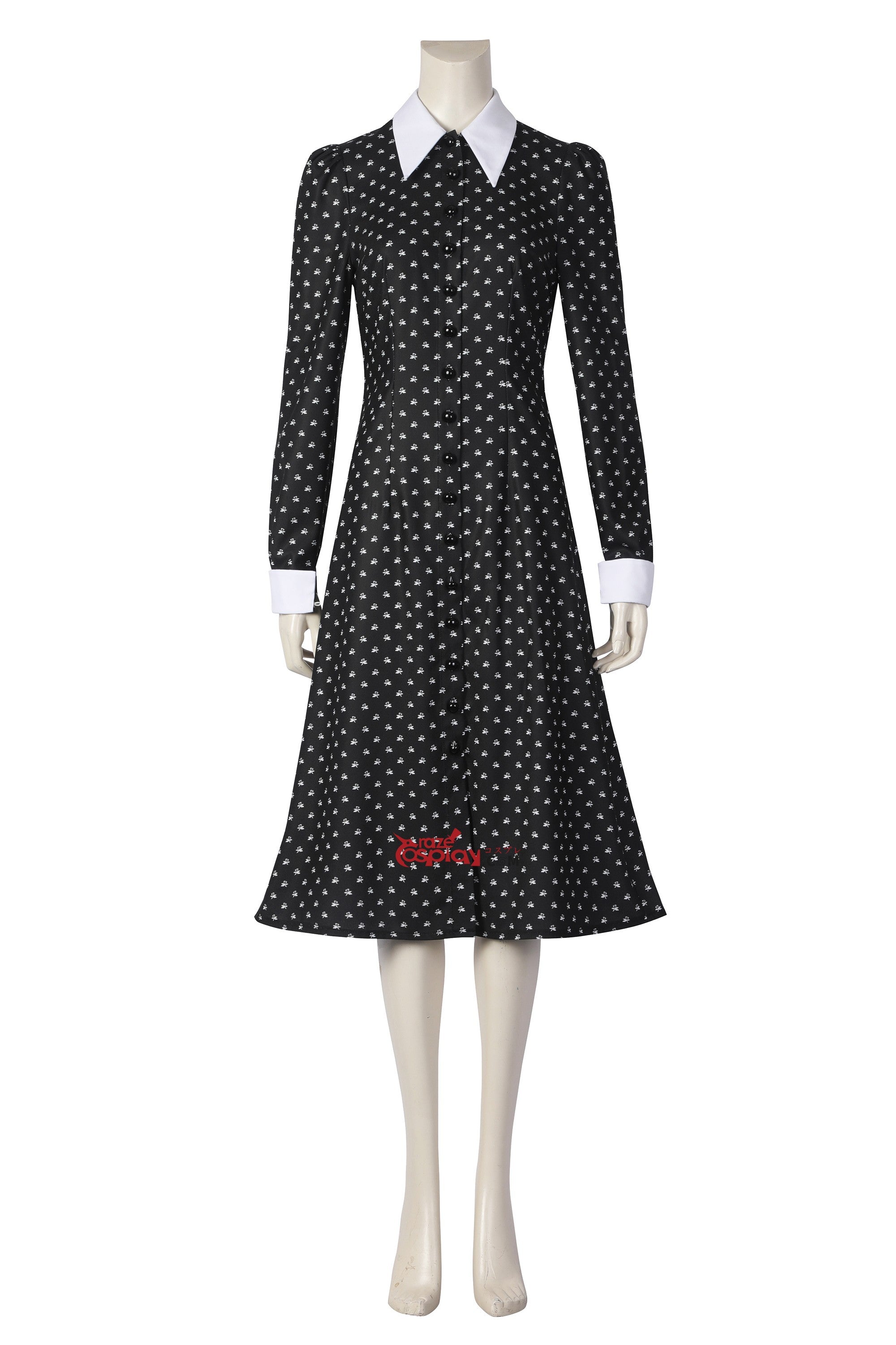 Wednesday Addams Dress Cosplay Costume