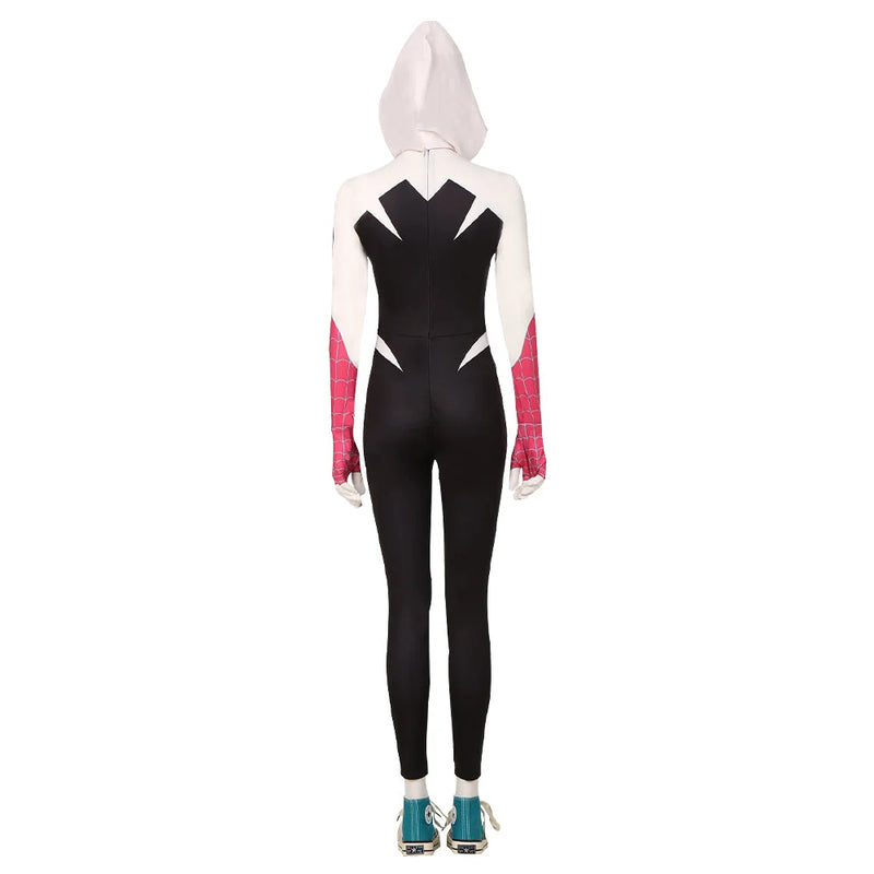 Spiderman Across The Spider Verse Gwen Stacy Jumpsuit Cosplay Costume