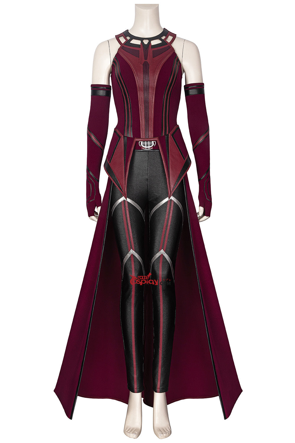 Wanda Maximoff Red Outfit Cosplay Costume