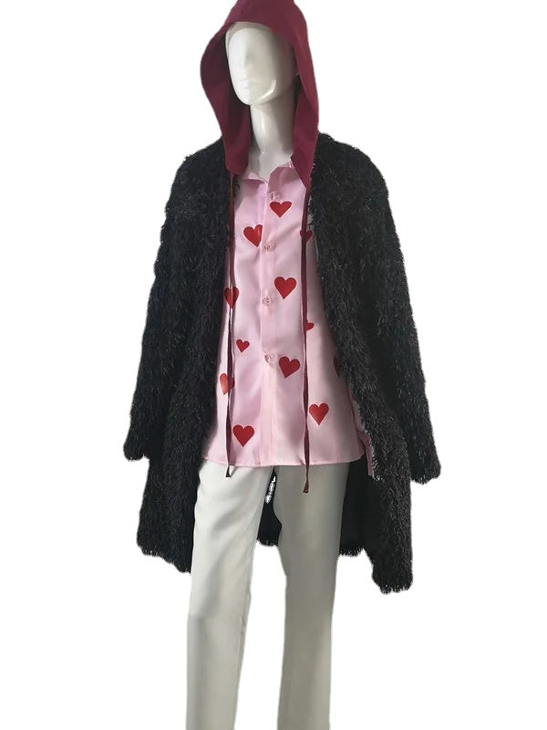 One Piece Corazon Outfit Donquixote Rosinante Cosplay Costume