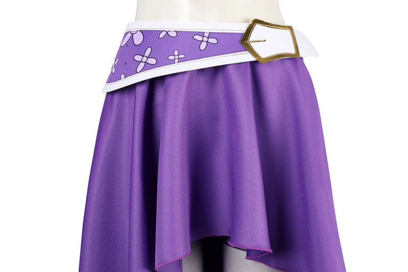 Nico Robin Purple Dress Outfit One Piece Fifteenth Anniversary Cosplay Costume