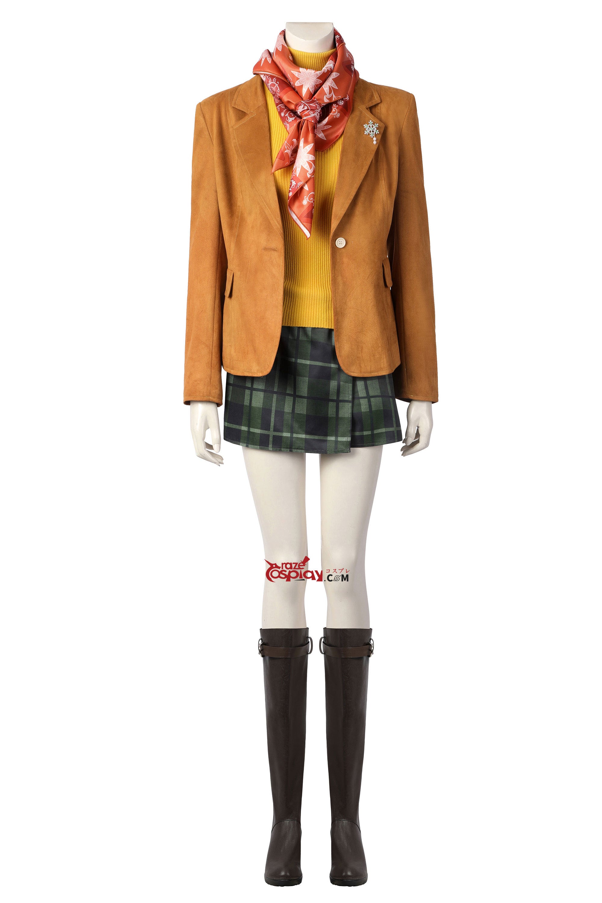 Resident Evil Ashley Graham Uniform Cosplay Costume