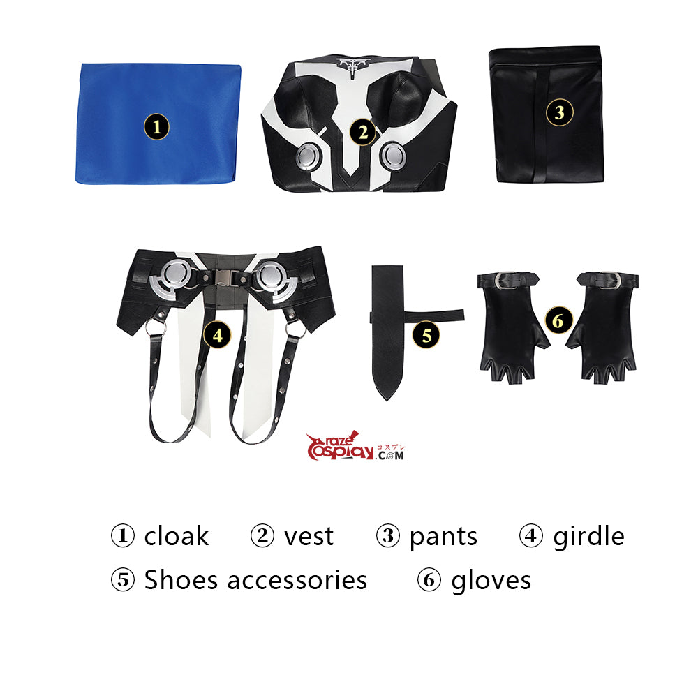 Valkyrie Outfit Cosplay Costume
