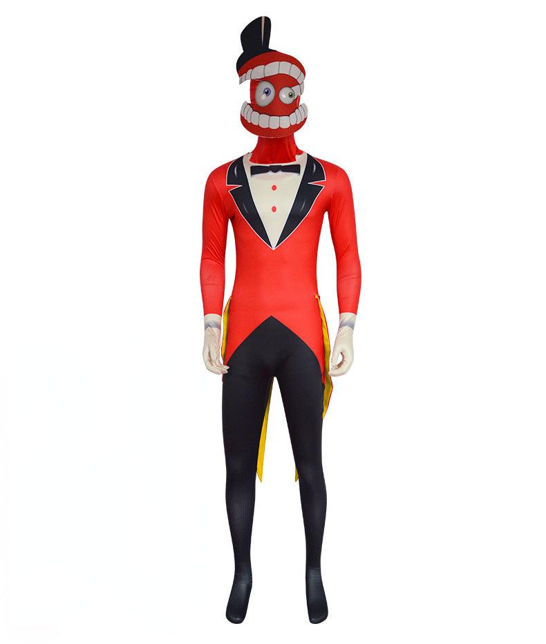 Caine Jumpsuit The Amazing Digital Circus Cosplay Costume