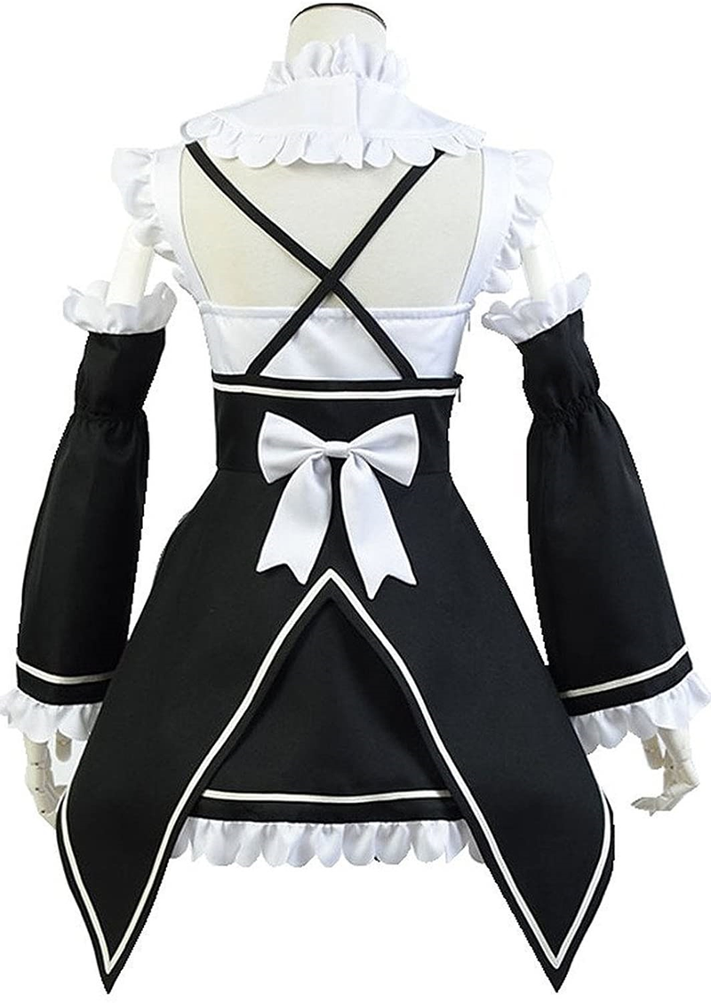 Re Zero Life In A Different World From Zero Rem Outfit Maid Dress Cosplay Costume