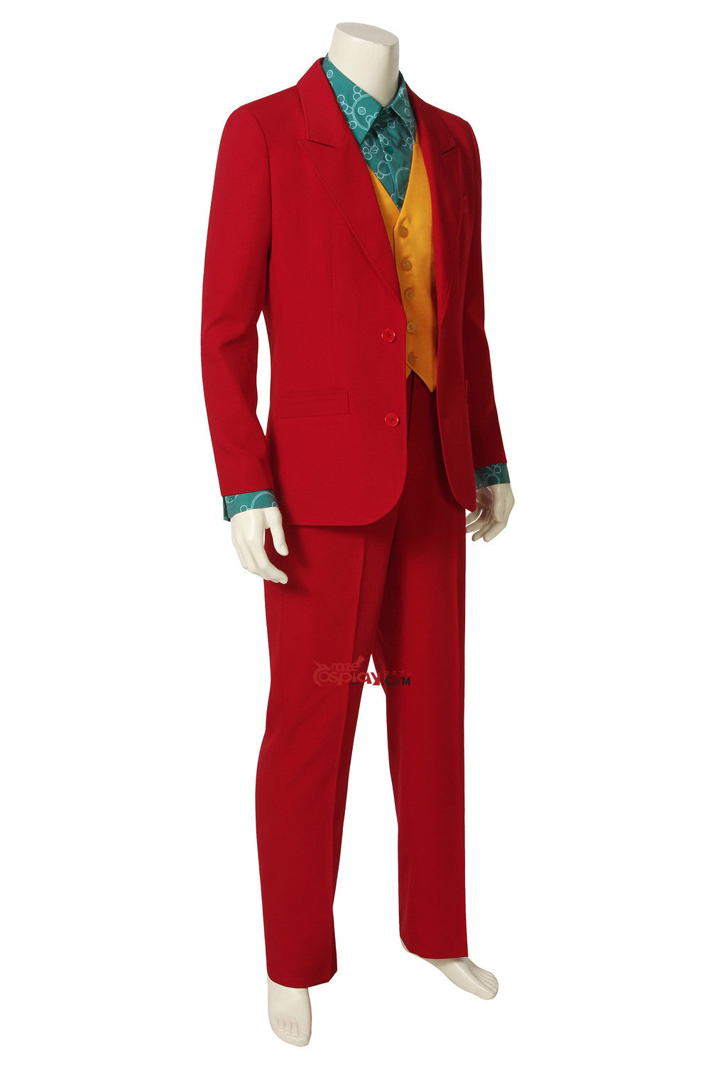 Arthur Fleck Red Suit Cosplay Costume