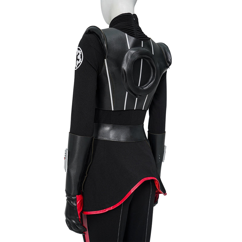 Seventh Sister Halloween Costume SW Rebels Jedi Hunter Female Cosplay Outfit
