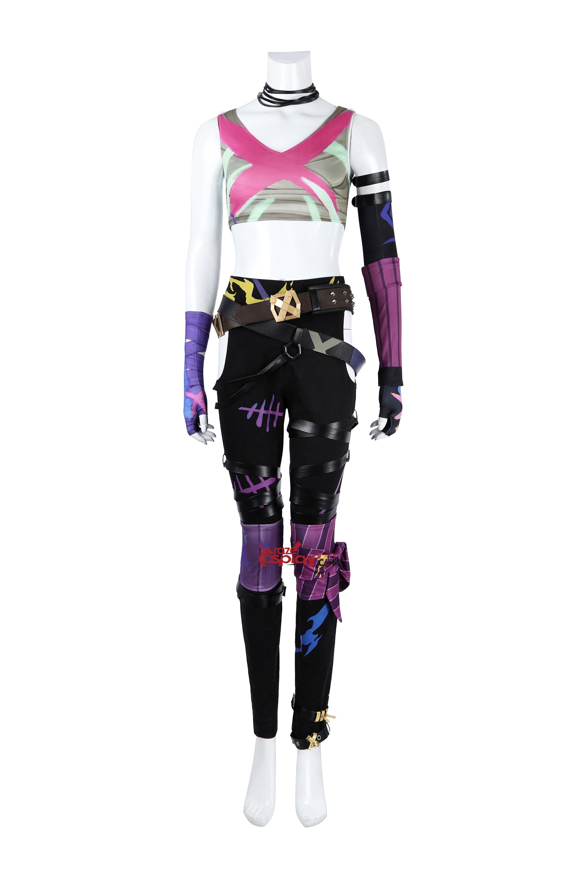 LOL Arcane Jinx Cosplay Costume