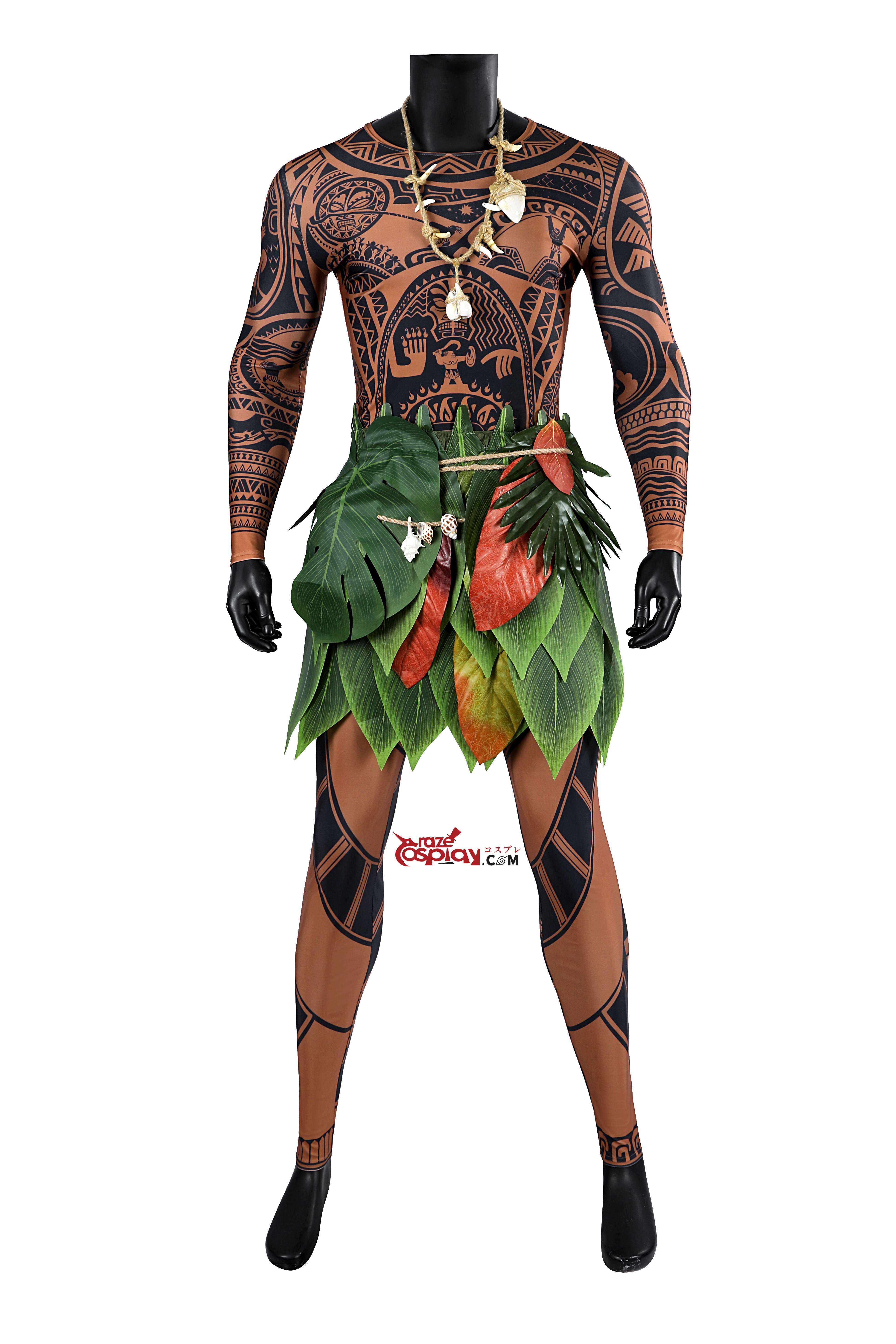 Moana 2 Māui Cosplay Costume